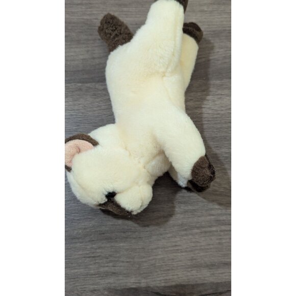 Miyoni by Aurora Siamese Cat Plush Kitten Stuffed Animal toy  Blue eyes - Picture 6 of 8